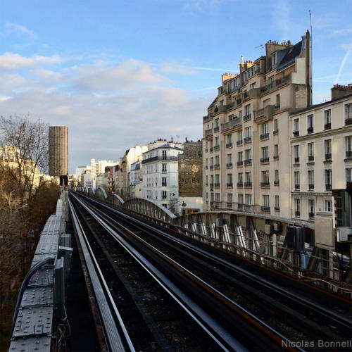 Paris - Métro aérien - ©Nicolas Bonnell